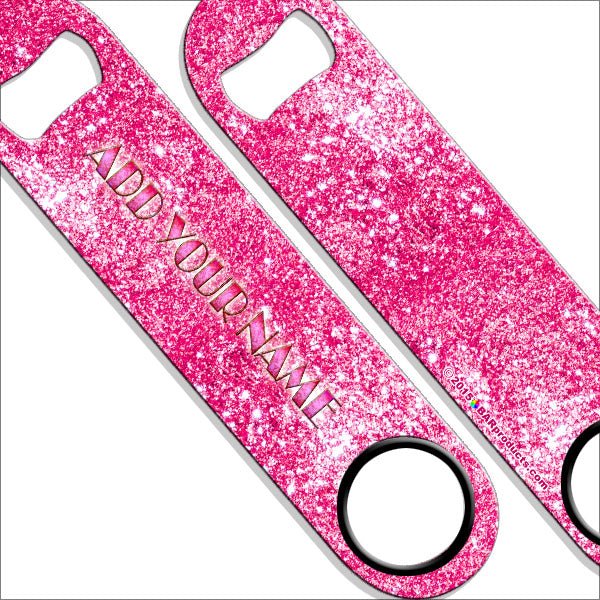 ADD YOUR NAME SPEED Bottle Opener – Bling – Several Color Options