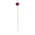 Tablecraft BAMSP245 Bamboo Basketball Sport Pick, 4-1/2, Pack of 100