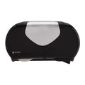 San Jamar R3670BKSS Versatwin Tissue Dispenser, 12-7/8