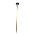 Tablecraft BAMSP545 Bamboo Soccer Ball Sport Pick, 4-1/2, Pack of 100