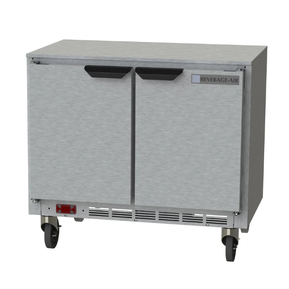 Beverage-Air UCR34HC 2 Door Undercounter Refrigerator, 34