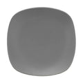 Ziena 020680 Stoneware Square Plate, Gris Azul, 9 x 9, Case of 12