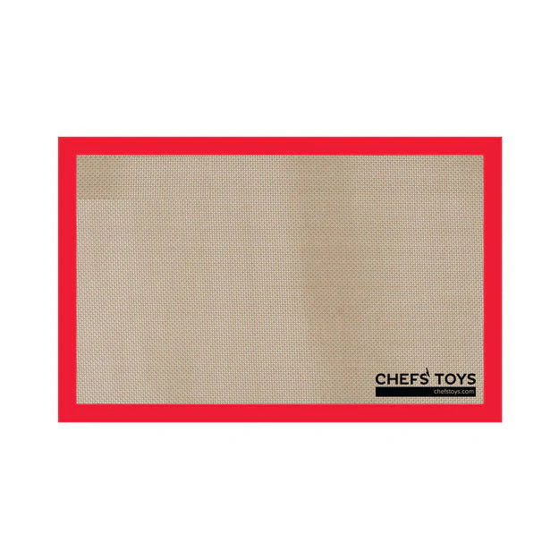 Chefs' Toys Silicone Baking Mat, Non-Stick, Full Size, 16.5 x 24.5