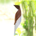 Handmade Minimalistic Coconut Tree Bark Wind Chime from Bali - Bali Serenade
