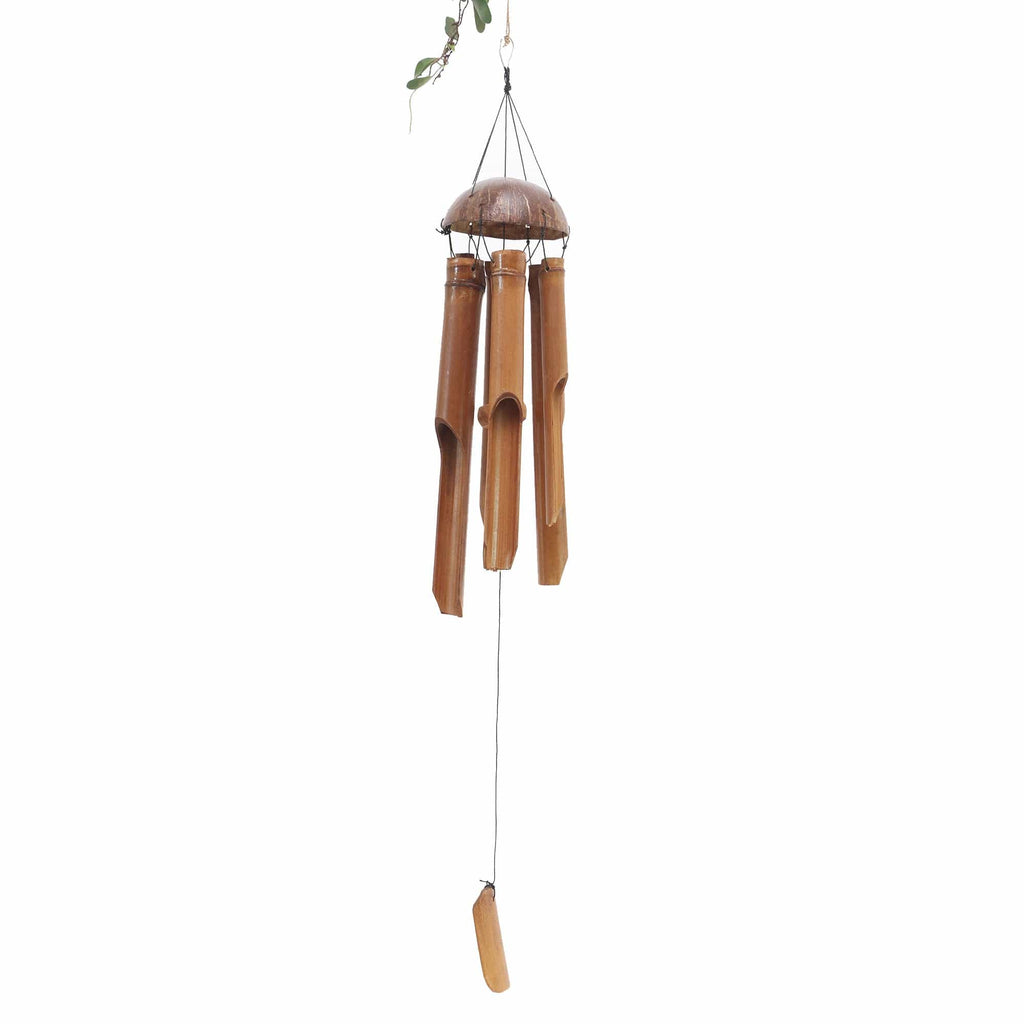Hand Crafted Bamboo Wind Chime from Bali - Melody Garden
